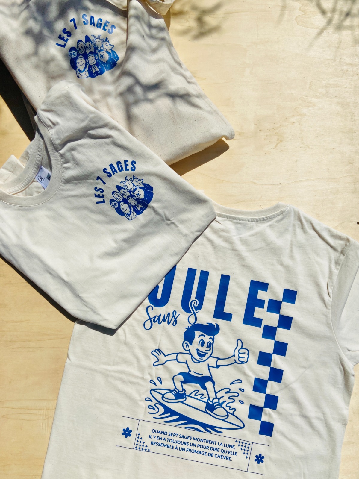 Sérigraphie textile à l’atelier